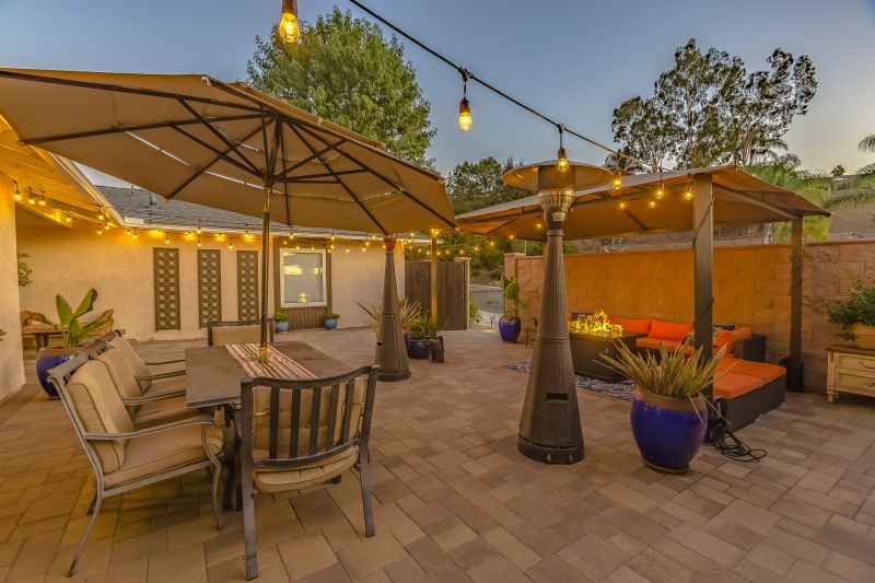 Completed Modern Patio